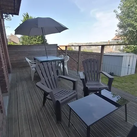 O Pilotis Appartement Avec Terrasse Et Jardin Le Tréport Exterior foto